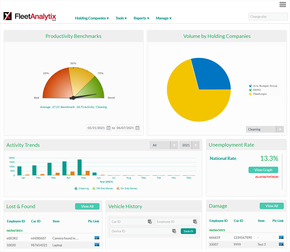 FleetLogix - Web Portal